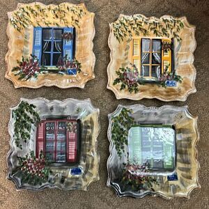 Tabletops Unlimited Rue de Paris Salad Plates – Set of 4